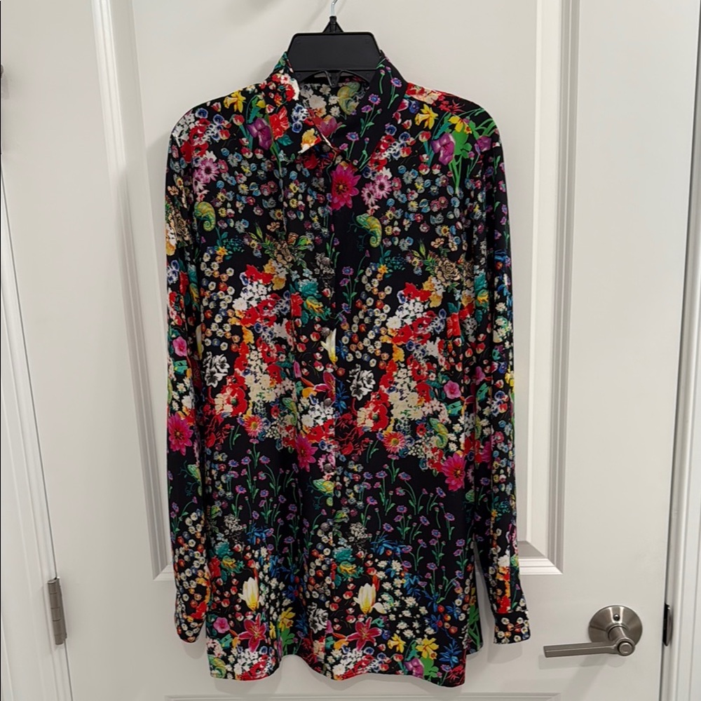Etro Multicolor Floral Blouse